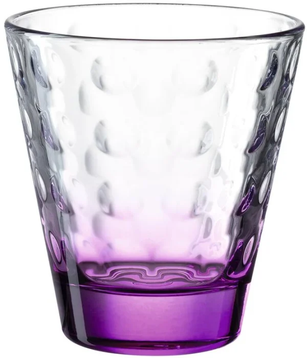 Leonardo Trinkglas OPTIC 215 Ml Violett, 6er-Set 1