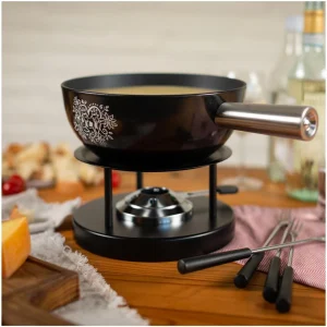 Kuhn Rikon Käsefondue Set Alpenliebe 22cm 13