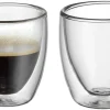 WMF Kult Doppelwandige Espressotassen Glas Set 2-teilig 7