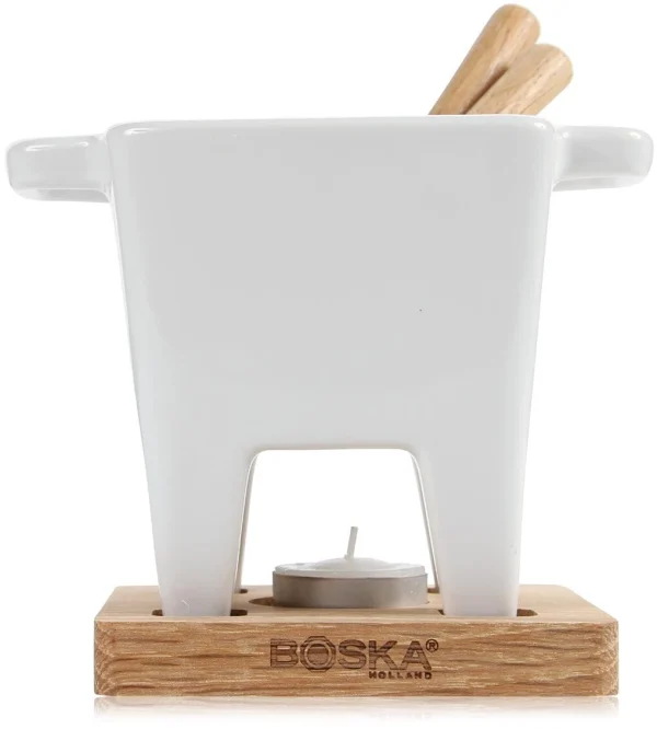 Boska Käsefondue-Set Tapas Weiß 3