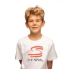 Ayrton Senna T-Shirt Senna Kids White 8