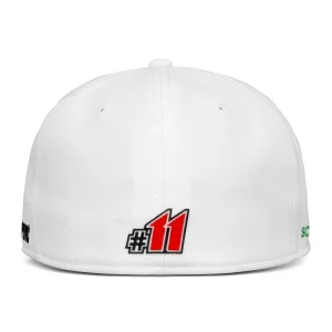 Marco Wittmann Cap #11 Flat Brim White 12