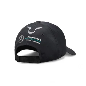 Mercedes-AMG Petronas Lewis Hamilton Kids Driver Cap Black 8